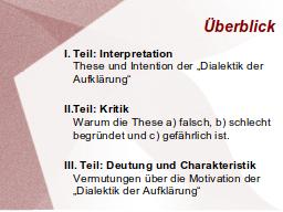 Überblick