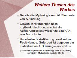 Untergeordnete Thesen